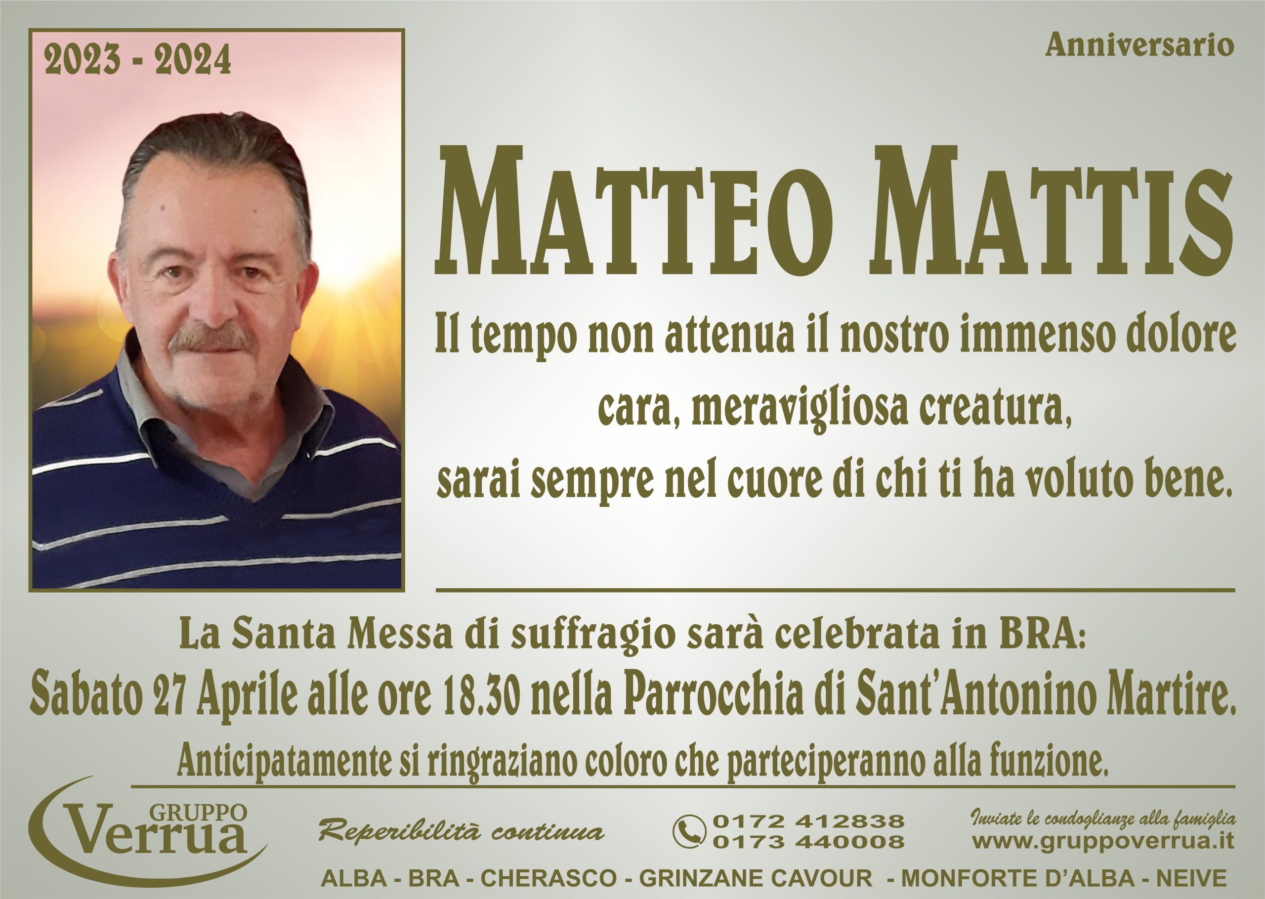 ann. Mattis Matteo